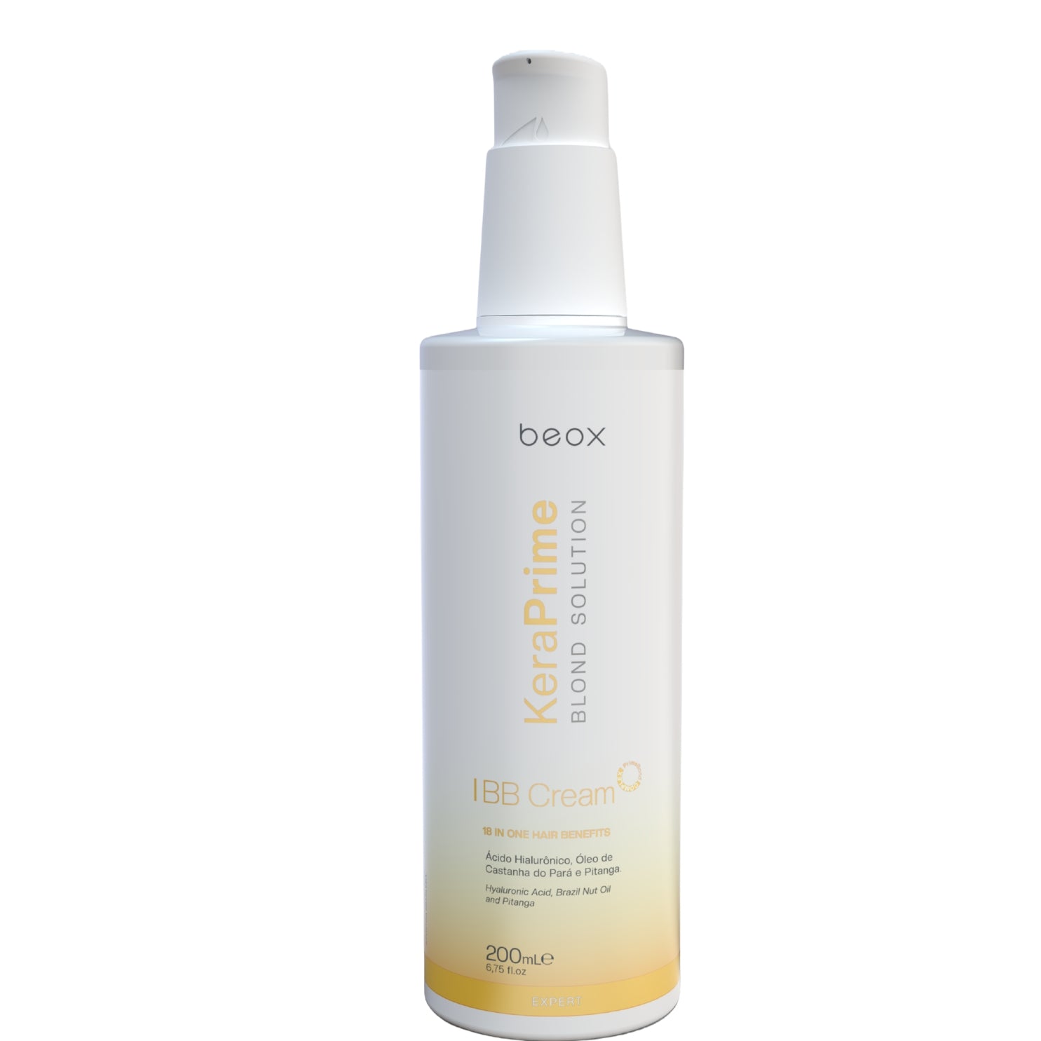 BB CREAM SUPREME 120ml. Reparación, reducción del frizz, protección del color, acción antitérmica, acondicionante, desenredante, acción hidratante, humectante, acción termo disciplinante, revitalización intensa, brillo tridimensional, protección solar (thermoprotector), prevención de puntas dobles, fortalecimiento de la fibra capilar, acción anti-edad.