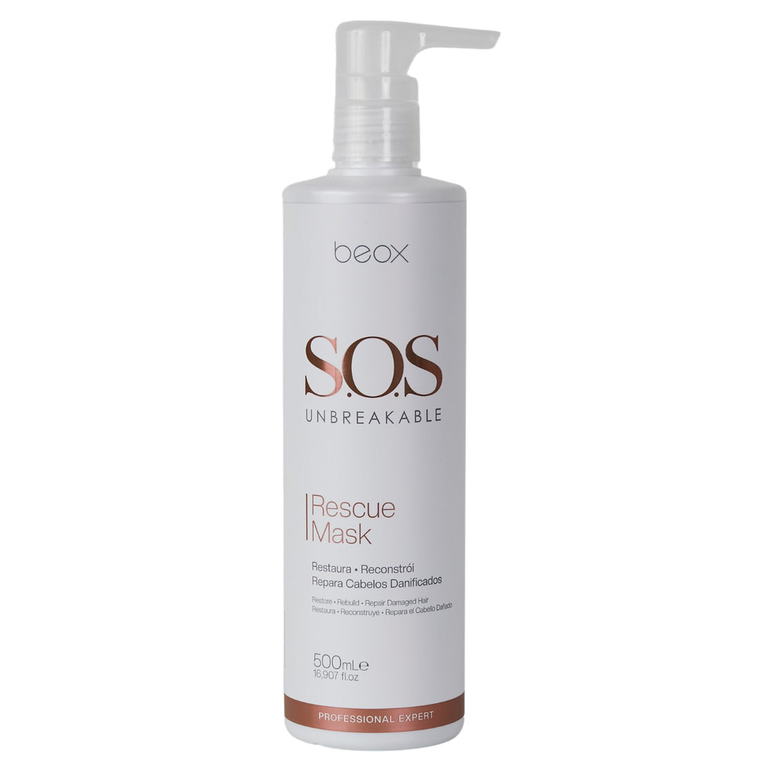 Es una mascarilla de reconstrucción intensiva, diseñada para cabellos extremadamente dañados, frágiles o con alta porosidad.