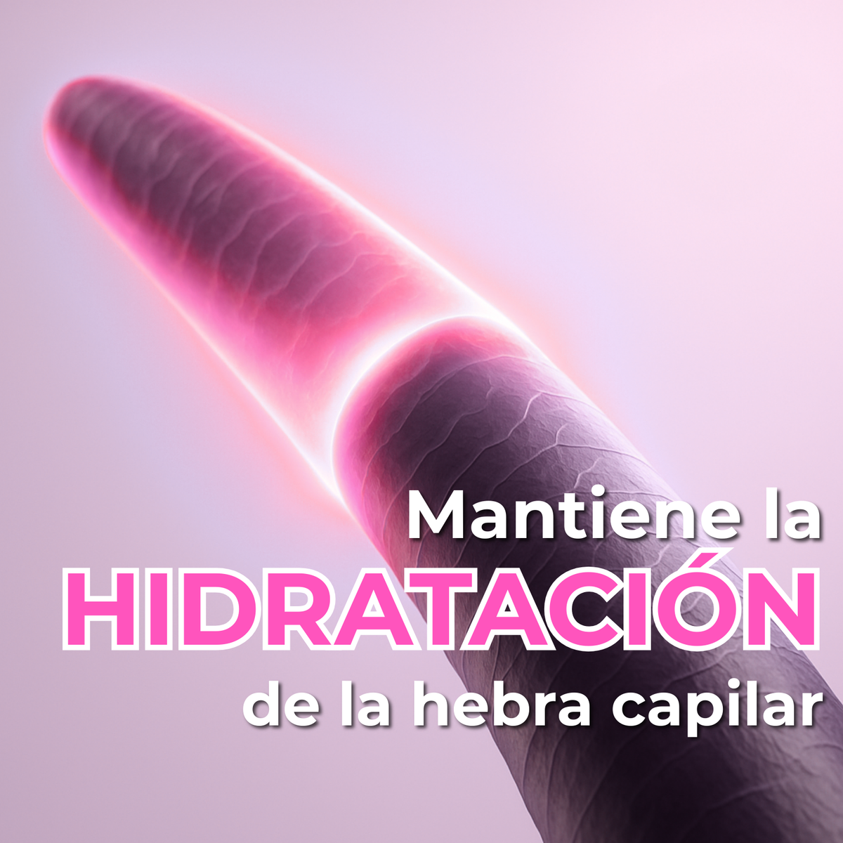 Limpia sin resecar el cabello, manteniendo su brillo y suavidad